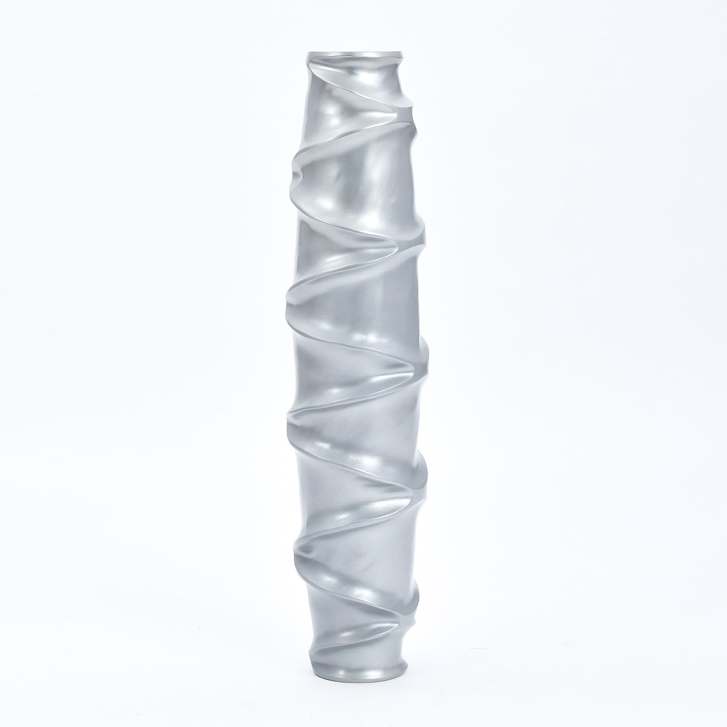 Large Mango Wood Floor Vase – Handcrafted Decorative Highlight from Thailand