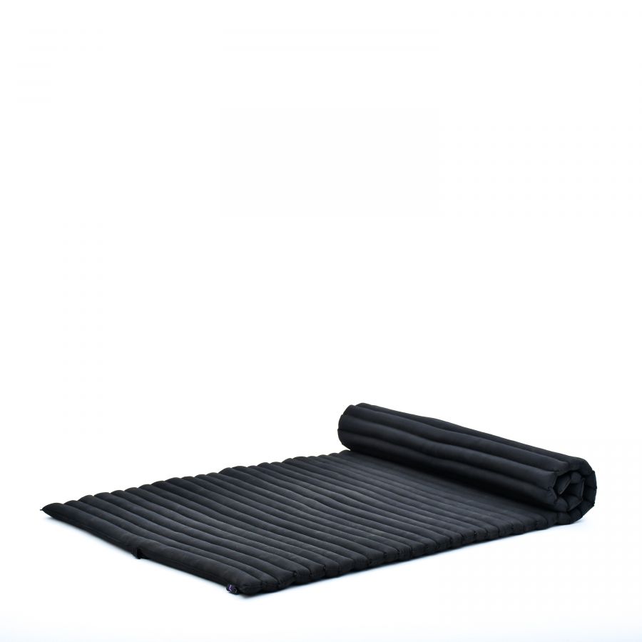 Leewadee Tapis Thai Enroulable Large 190 X 100 cm - Kapok Tapis de Sol Massage & Sommeil Alternative Futon