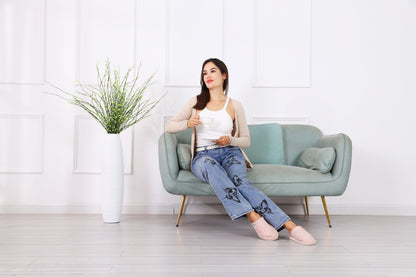 Large Resin Floor Vase – Stylish Waterproof Vase for Fresh & Dried Flowers, 26 inches