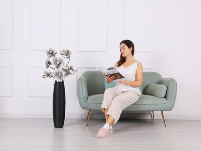 Large Resin Floor Vase – Stylish Waterproof Vase for Fresh & Dried Flowers, 26 inches