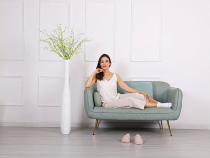 Large Resin Floor Vase – Stylish Waterproof Vase for Fresh & Dried Flowers, 41 inches