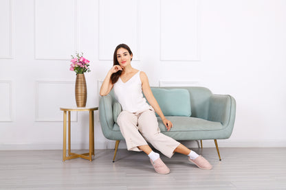 Compact Resin Vase – Stylish Waterproof Decorative Vase for Floor, Table or Shelf, gold, 13 inches