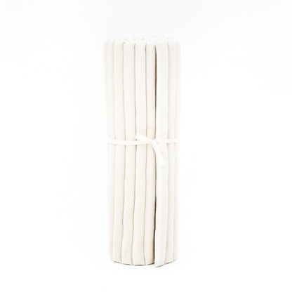 Kapok Roll-Up Mattress – Foldable Sleeping & Relax Mat with Cotton Cover for Home & Outdoor Use, Cl01 - Ecru, L: 75x39