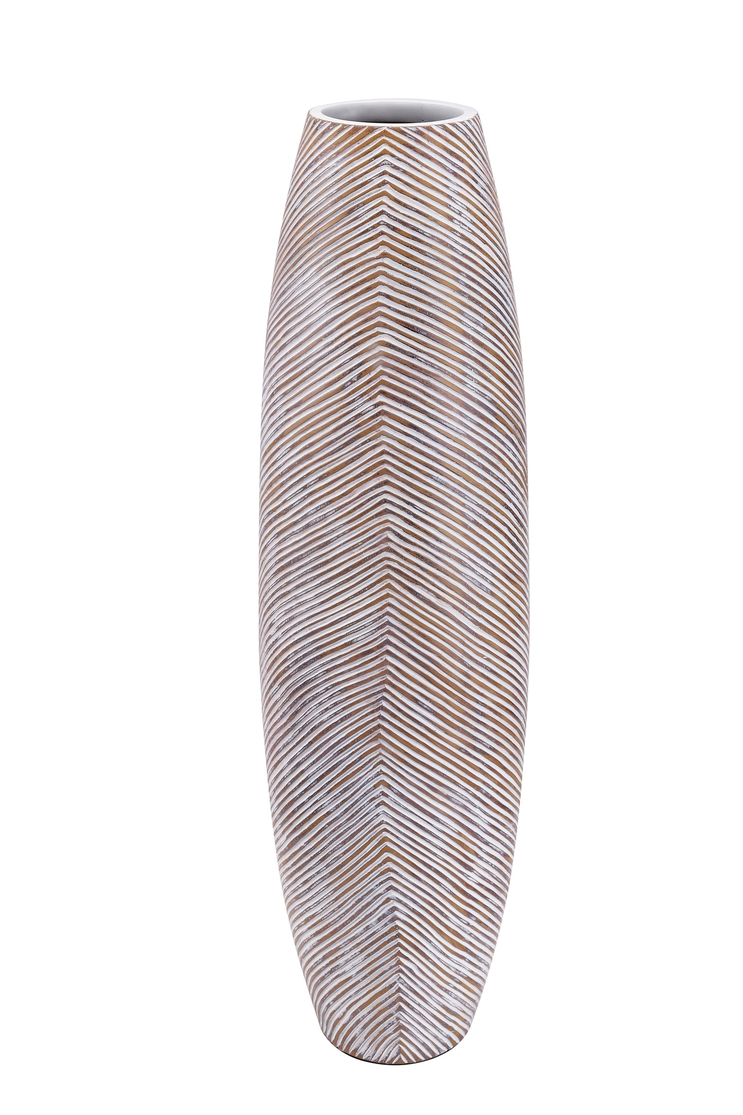 Large Resin Floor Vase – Stylish Waterproof Vase for Fresh & Dried Flowers, 32 inches