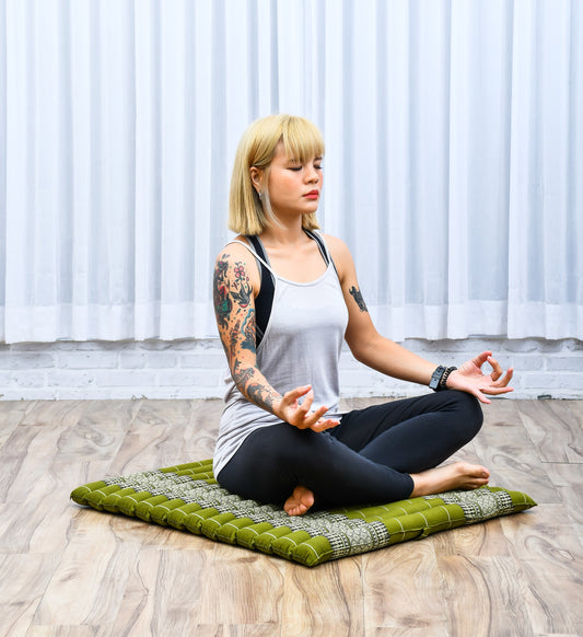 Coussin Yoga Leewadee Yoga Block U2013 Floor Cushion For Yoga