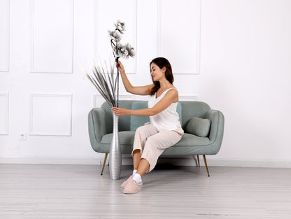 Large Resin Floor Vase – Stylish Waterproof Vase for Fresh & Dried Flowers, 26 inches