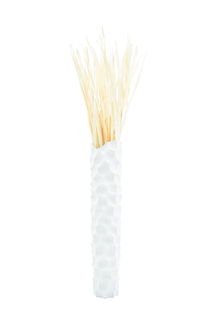 Large Mango Wood Floor Vase – Handcrafted Decorative Highlight from Thailand, 34 inches