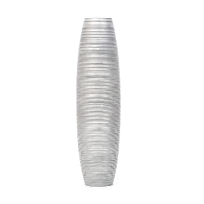 Large Mango Wood Floor Vase – Handcrafted Decorative Highlight from Thailand