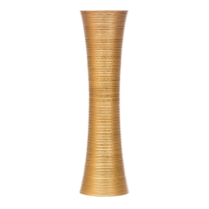 Large Mango Wood Floor Vase – Handcrafted Decorative Highlight from Thailand