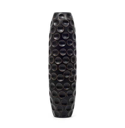 Large Mango Wood Floor Vase – Handcrafted Decorative Highlight from Thailand
