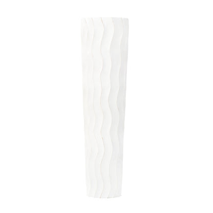 Large Mango Wood Floor Vase – Handcrafted Decorative Highlight from Thailand