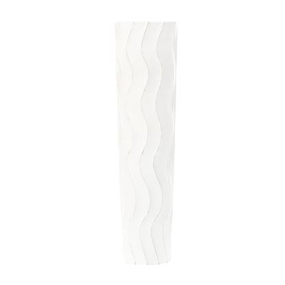 Large Mango Wood Floor Vase – Handcrafted Decorative Highlight from Thailand