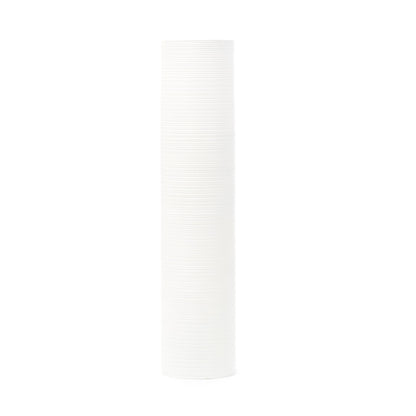 Large Mango Wood Floor Vase – Handcrafted Decorative Highlight from Thailand, 34 inches