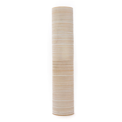 Large Mango Wood Floor Vase – Handcrafted Decorative Highlight from Thailand
