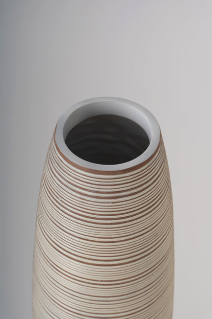 Large Resin Floor Vase – Stylish Waterproof Vase for Fresh & Dried Flowers, 34 inches