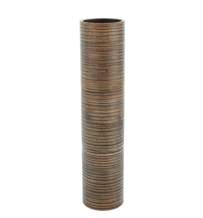 Large Mango Wood Floor Vase – Handcrafted Decorative Highlight from Thailand