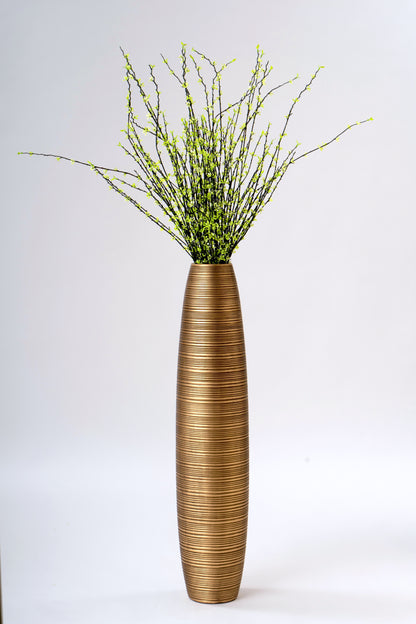Large Resin Floor Vase – Stylish Waterproof Vase for Fresh & Dried Flowers, 34 inches