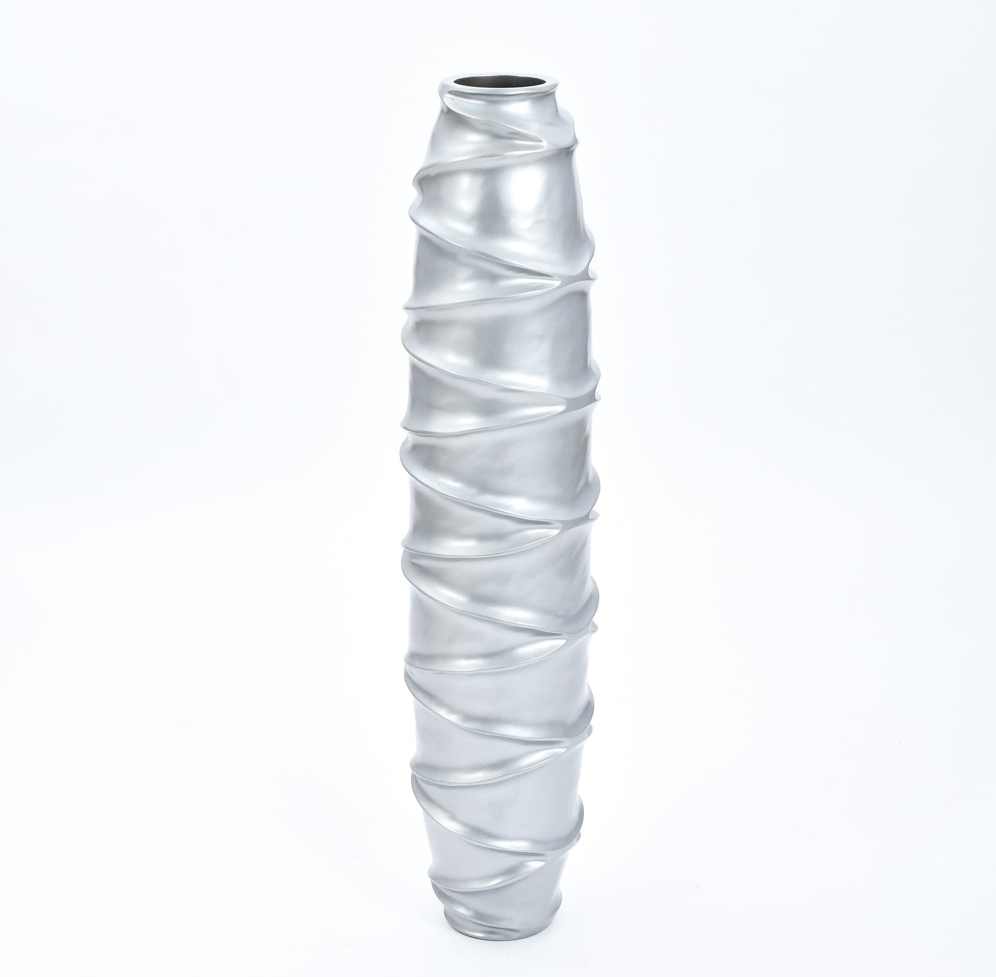 Large Mango Wood Floor Vase – Handcrafted Decorative Highlight from Thailand