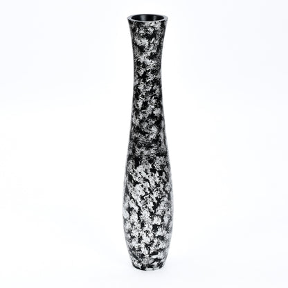 Large Mango Wood Floor Vase – Handcrafted Decorative Highlight from Thailand