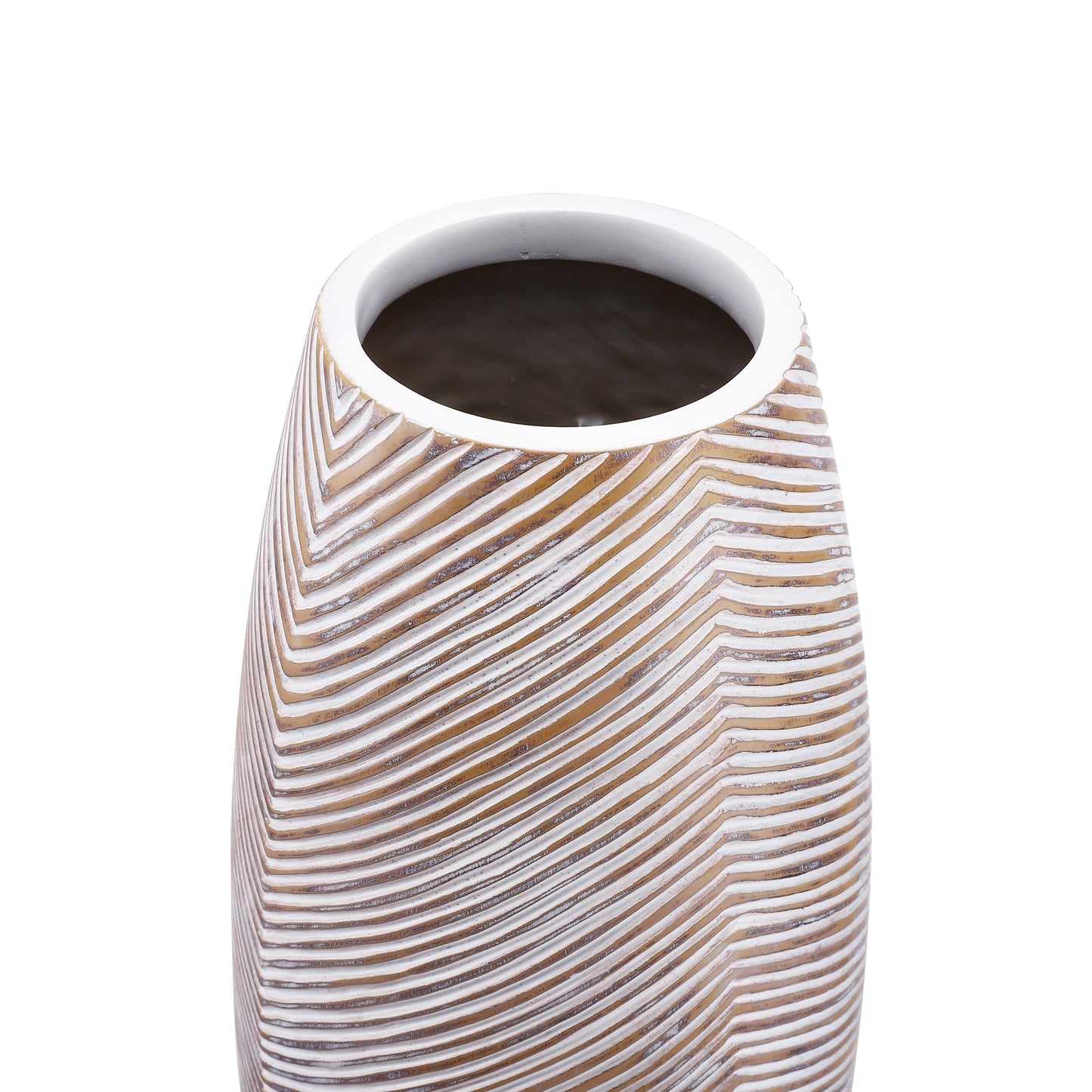 Large Resin Floor Vase – Stylish Waterproof Vase for Fresh & Dried Flowers, 32 inches