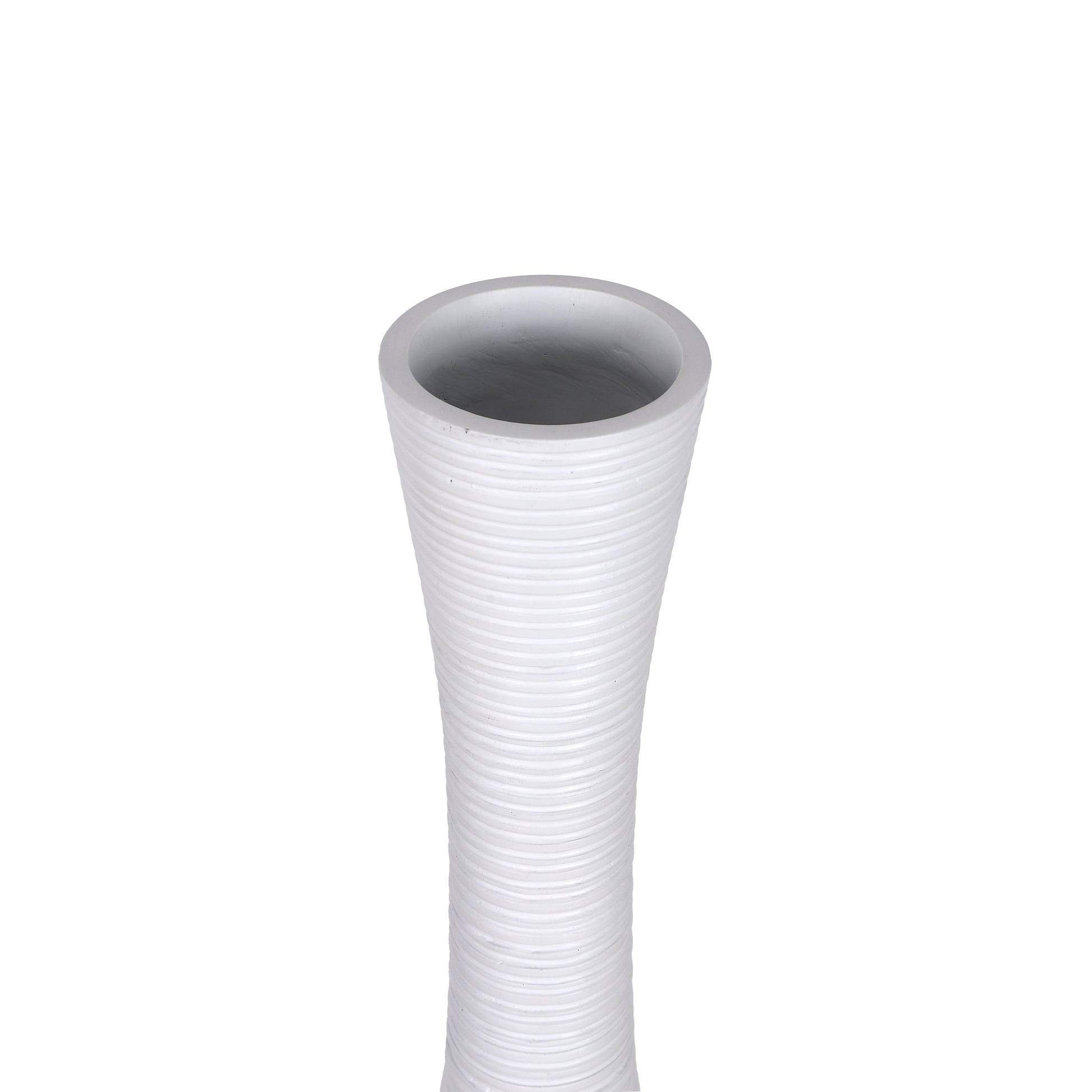 Large Resin Floor Vase – Stylish Waterproof Vase for Fresh & Dried Flowers, 34 inches