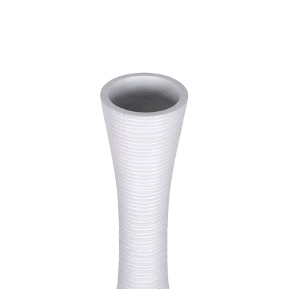 Large Resin Floor Vase – Stylish Waterproof Vase for Fresh & Dried Flowers, 34 inches