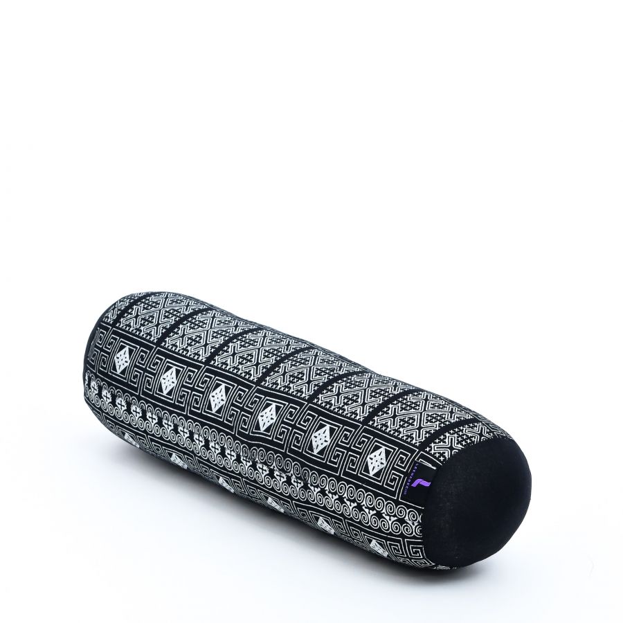 Leewadee Yoga Bolster 50 X 15 X 15 cm - Kompakte Kapok Rolle für Yoga, Meditation & Massage
