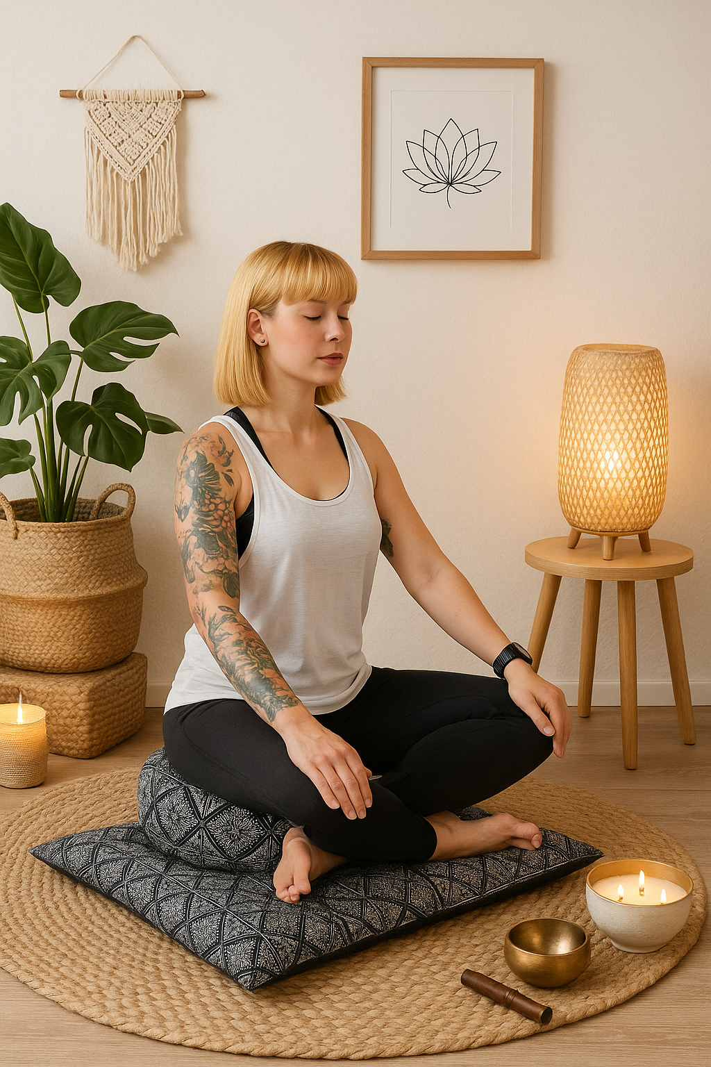 Meditation & Yoga – Meditationskissen, Yoga-Bolster und Yoga-Blöcke
