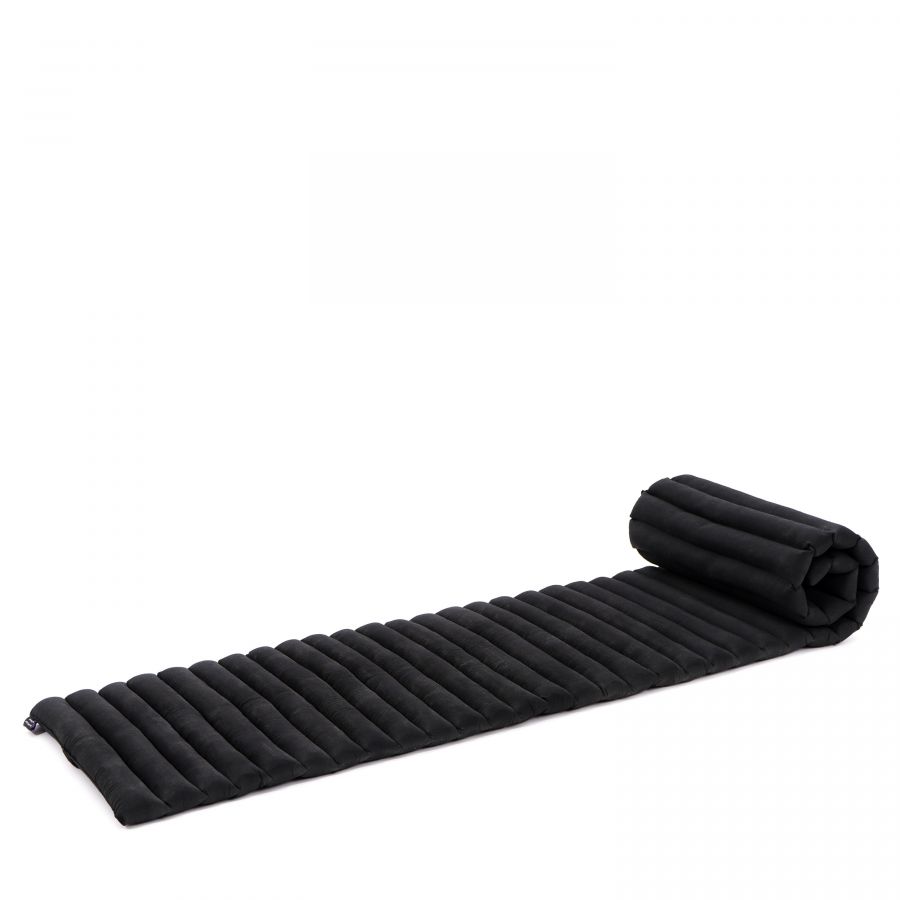 Leewadee Esterilla Thai Enrollable Estrecha 190 X 50 cm - Kapok Colchoneta Suelo Dormir Alternativa Futon