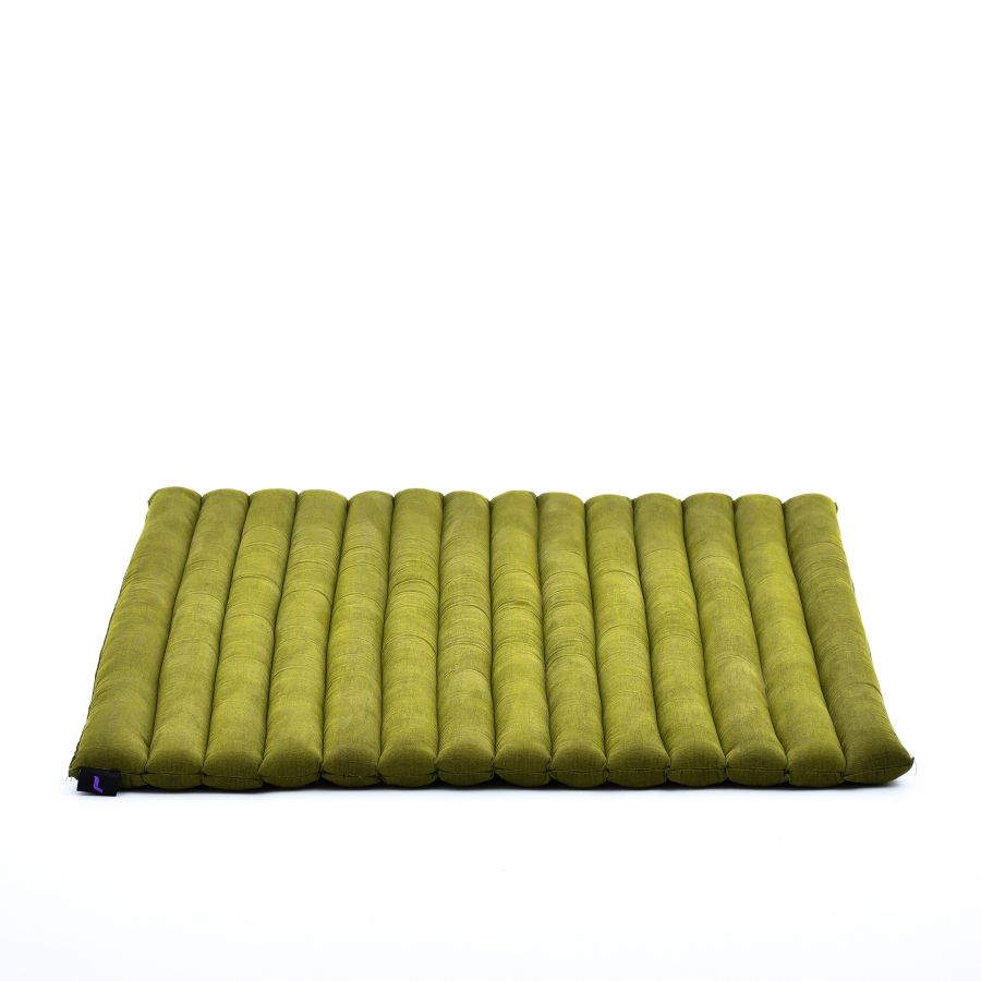Leewadee Zabuton Tappeto Meditazione 70 x 70 cm - Kapok Cuscino Pavimento Yoga Zen Seiza