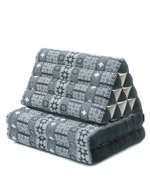 Thai Triangle Cushion Mattress Natural Kapok Tri Fold Floor Daybed Knee Rest Ebay