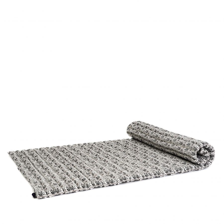 Leewadee Wide Rollable Thai Mat 75 X 39 inches - Kapok Floor Mat for Sleeping, Massage & Meditation Futon Alternative