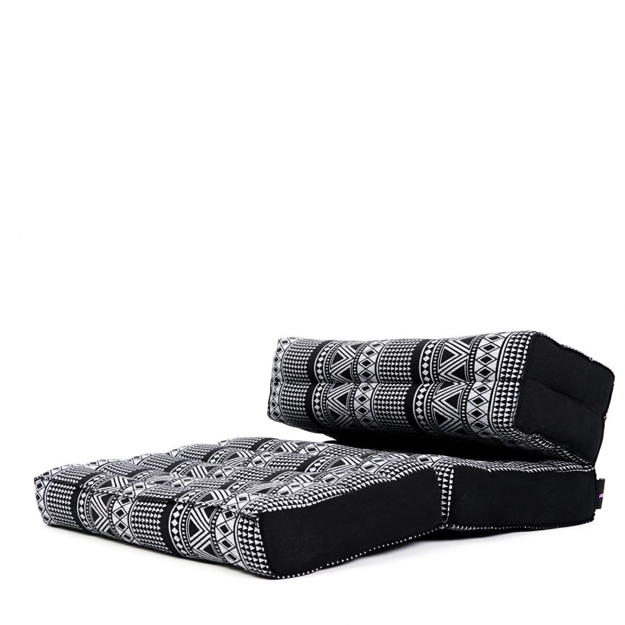 Leewadee Foldable Meditation Cushion 20 X 28 X 4.5 inches - Kapok Floor Seat Cushion for Meditation & Relaxation