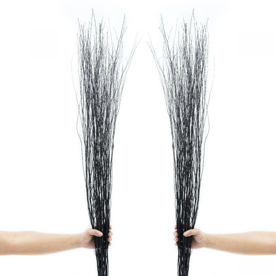 Leewadee Floor Vase Decor - Dried Branches 45 inches Natural Material, Set of 2 Bundles