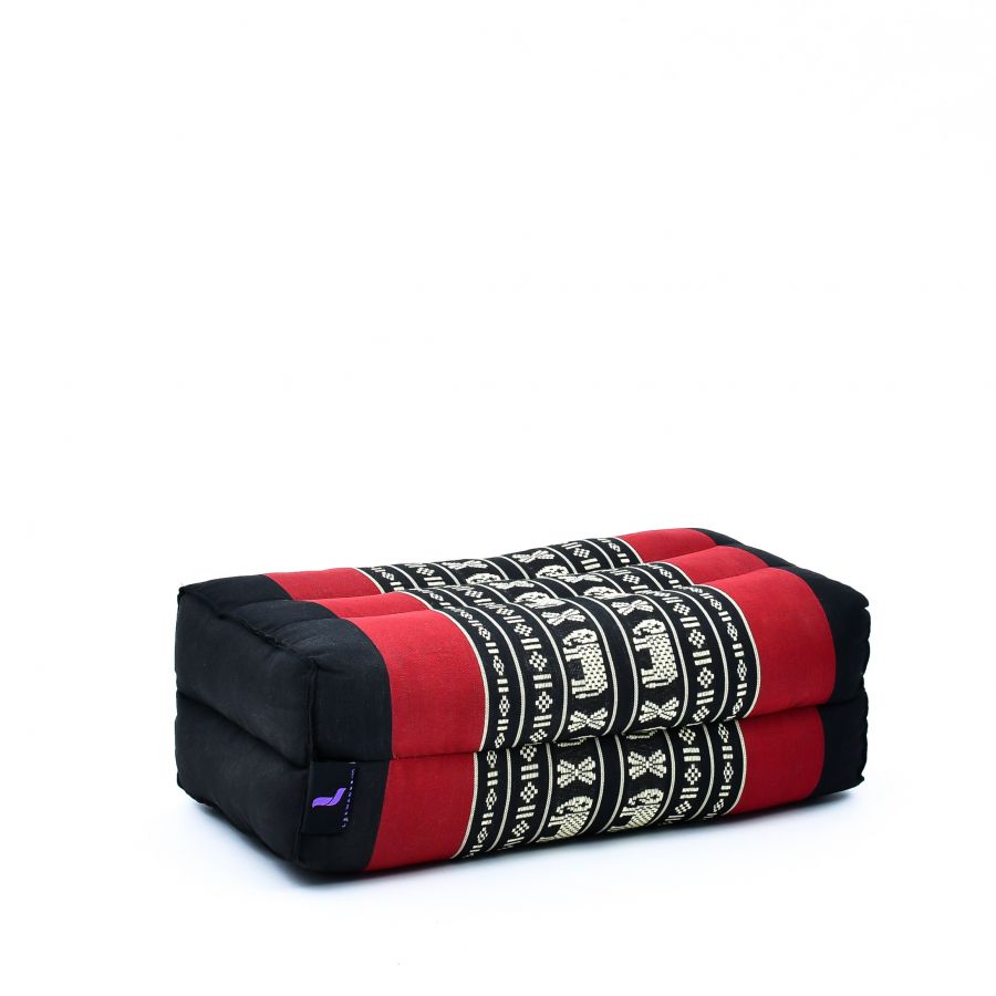 Leewadee Yoga Block Cushion 14 x 7 x 4.5 inches - Kapok Support Cushion for Yoga, Meditation & Relaxation