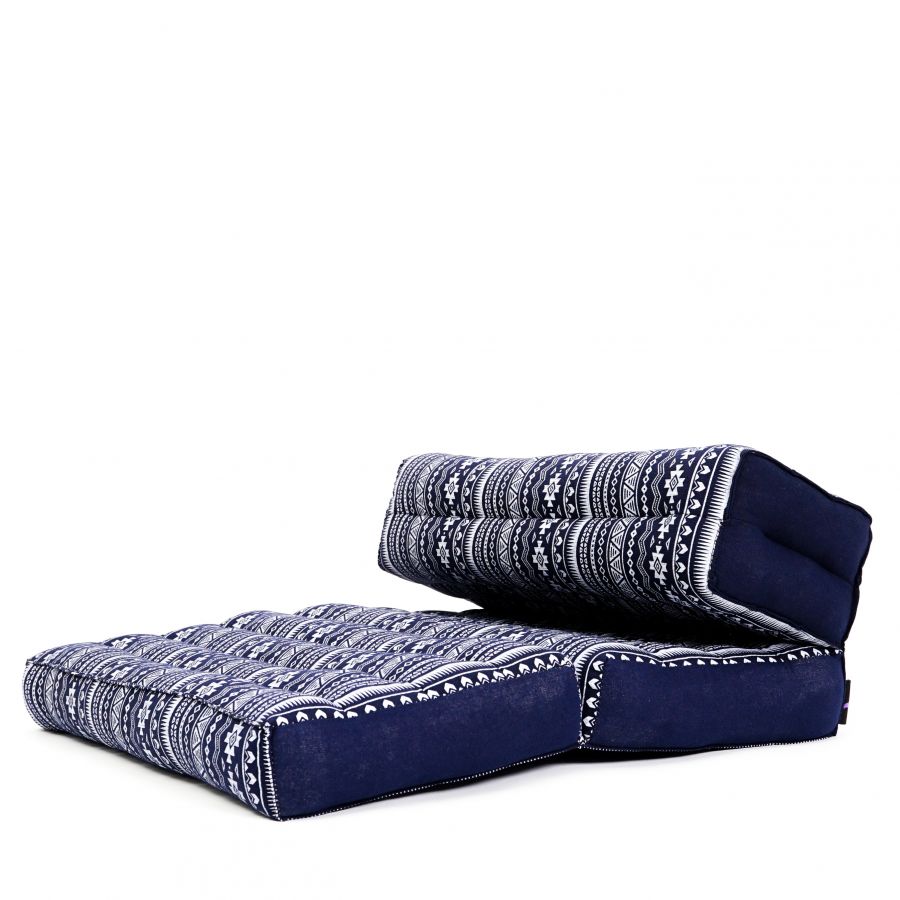Leewadee Foldable Meditation Cushion 20 x 28 x 4.5 inches - Kapok Floor Seat Cushion for Meditation & Relaxation