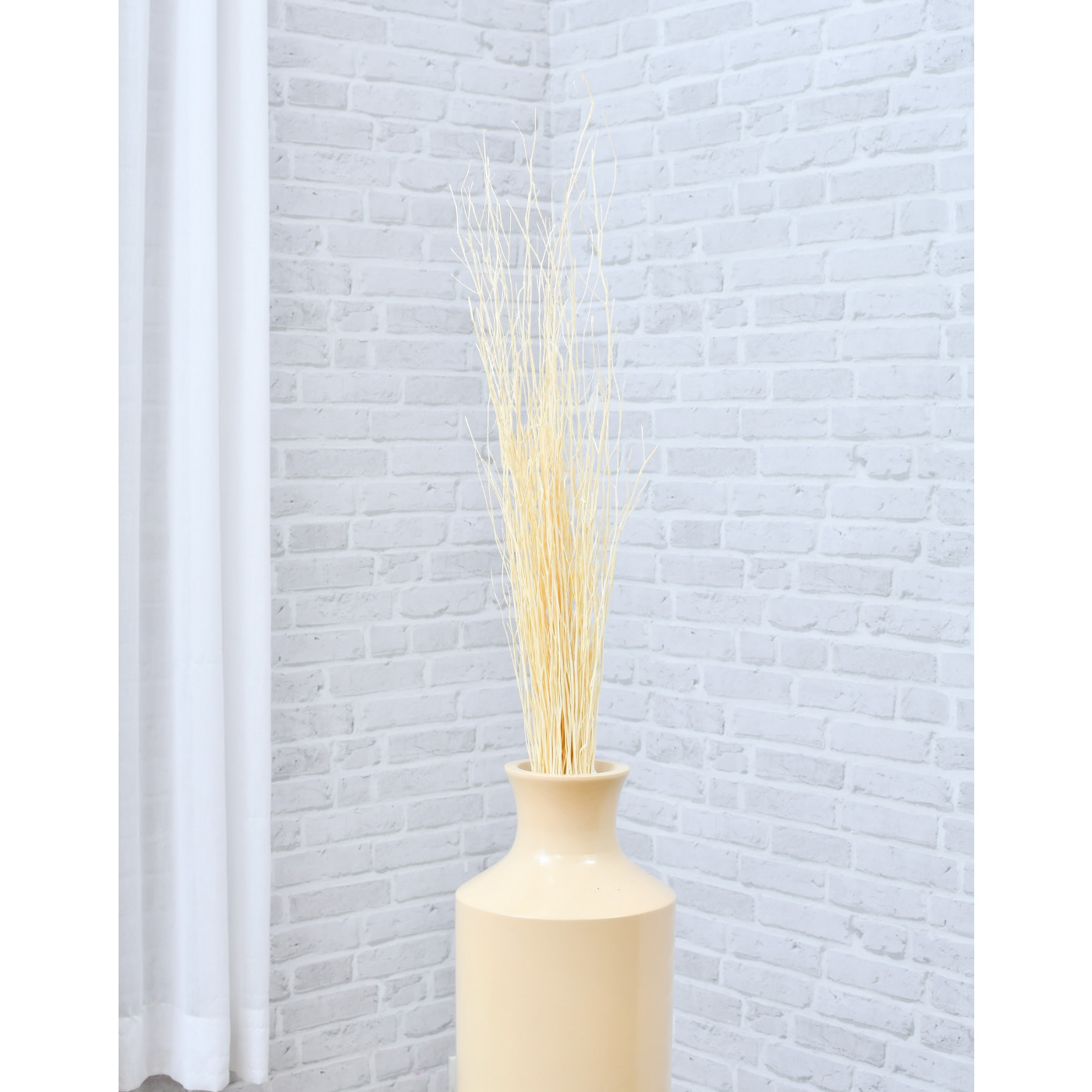 LEEWADEE Mazzo per Vaso da Pavimento: 10 Rami Sottili e Sciolti Verde 120 cm Bouquet Decorativo per arredare la casa o Altri Ambienti Interni ed Esterni 