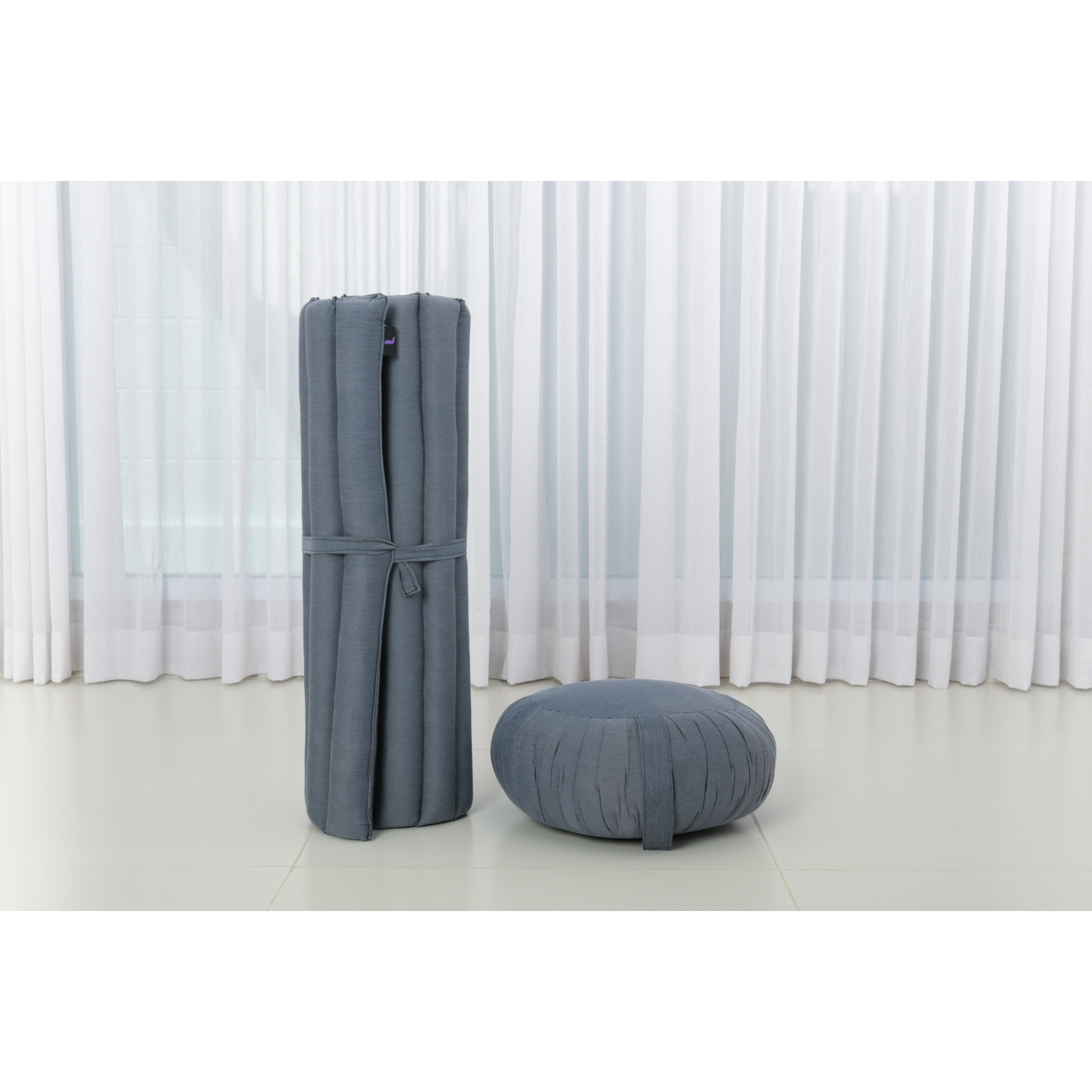 Yoga e meditazione cuscino antracite cuscino XL 