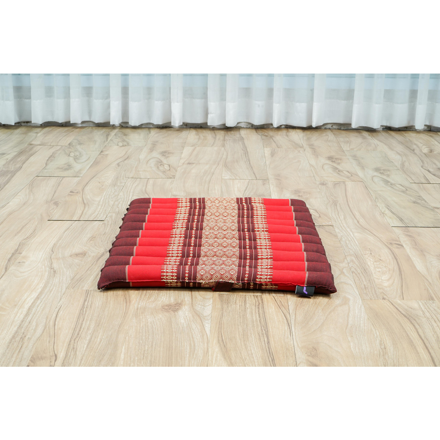 Leewadee Meditation Cushion Set – 1 Small Zafu Yoga Pillow and 1