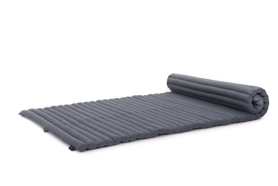 Leewadee Brede Thaise Rolmat 190 X 100 cm - Kapok Vloermat Massage & Slapen Futon Alternatief
