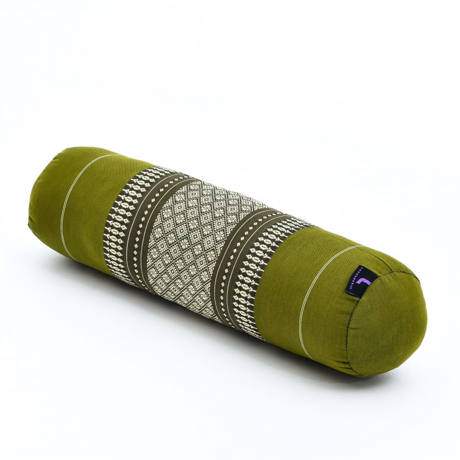 Leewadee Yoga Bolster 50 X 15 X 15 cm - Compacte Kapok Rol Yoga, Meditatie & Massage