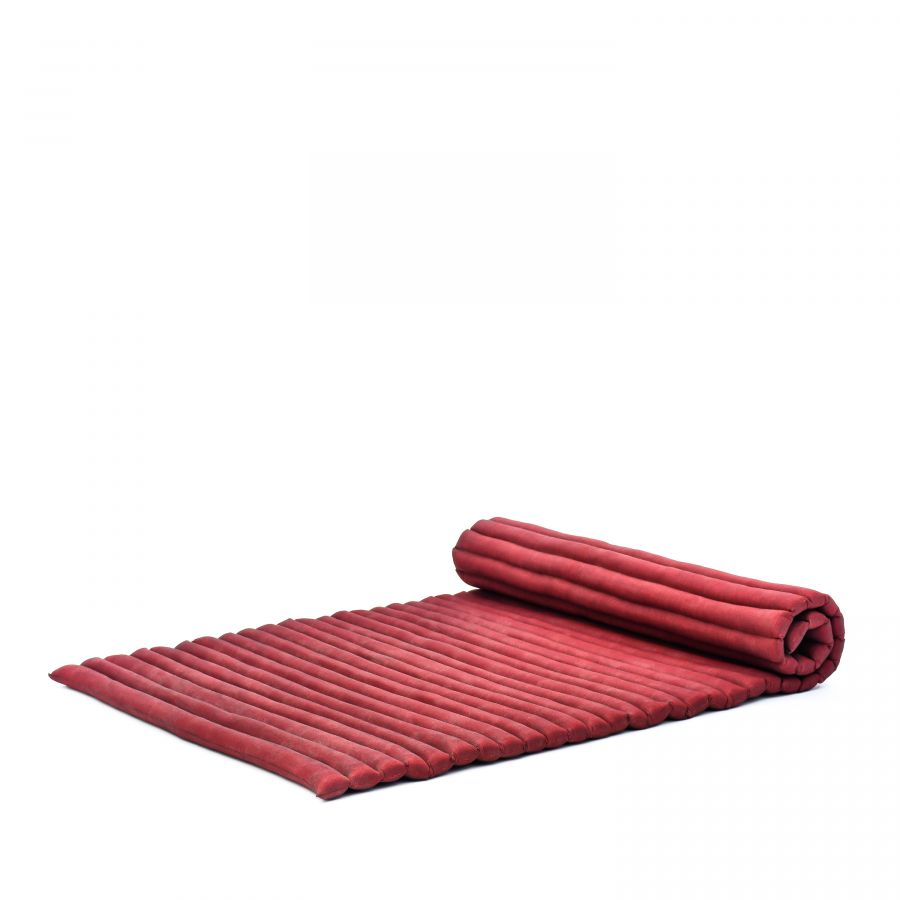 Leewadee Brede Thaise Rolmat 190 X 100 cm - Kapok Vloermat Massage & Slapen Futon Alternatief