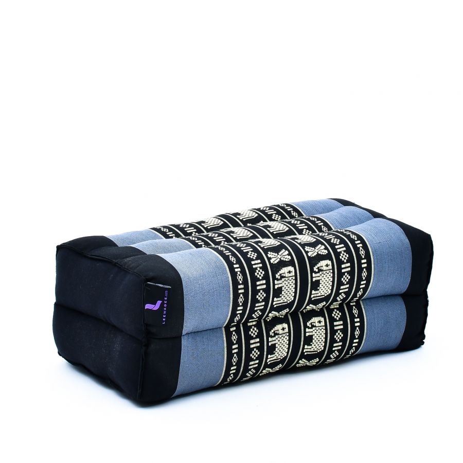 Leewadee Yoga Blok Kussen 35 X 18 X 12 cm - Kapok Steunkussen Yoga, Meditatie & Ontspanning