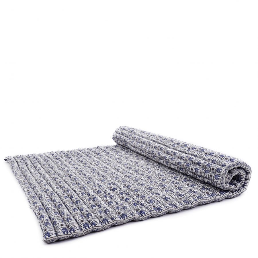 Leewadee Extra Bred Thairullmatta 190 X 145 cm - Kapok Golvmatta 2 Pers Massage Futon Alternativ