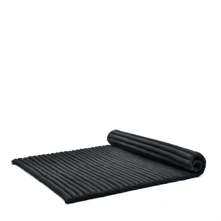 Leewadee Extra Bred Thairullmatta 190 x 145 cm - Kapok Golvmatta 2 Pers Massage Futon Alternativ