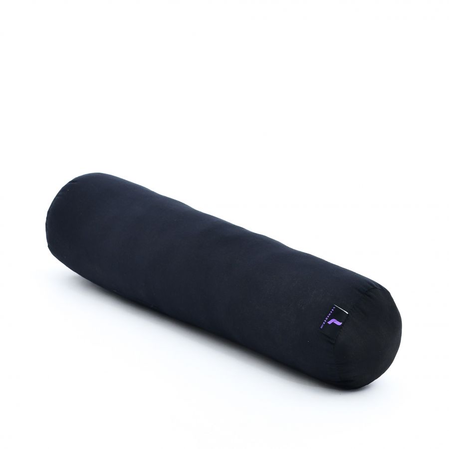 Leewadee Yoga Bolster 50 x 15 x 15 cm - Compact Kapok Roll for Yoga, Meditation & Massage